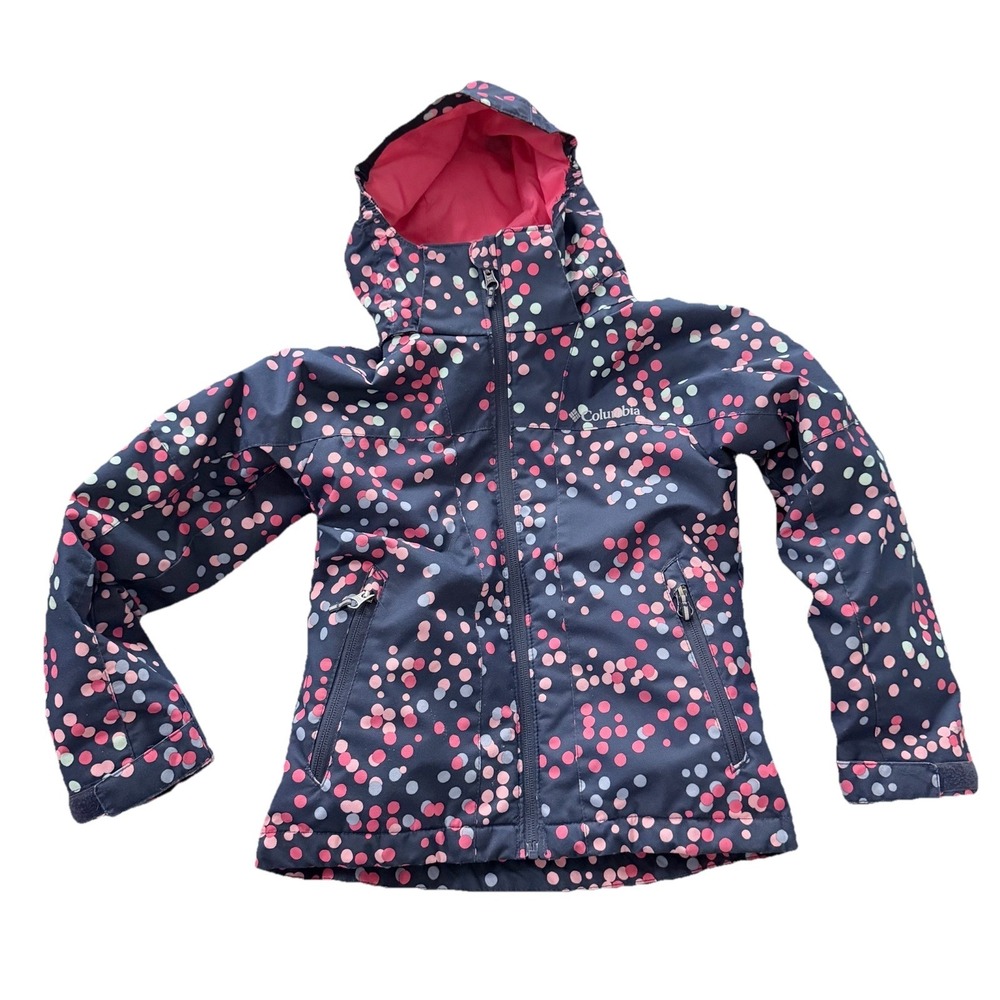 Columbia Interchange Size Xs 6 6x Kids Unisex Full Zip Insulated Jacket Spring
